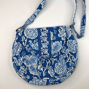 Vera Bradley Saddle Up bag in blue lagoon